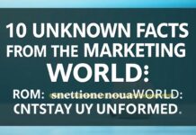 Marketing Dünyasından 10 Bilinmeyen Gerçek: Bilgisiz Kalmayın! 10 Unknown Facts from the Marketing World: Don't Stay Uninformed!