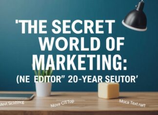 Marketing’in Gizli Dünyası: Bir Editörün 20 Yılın Öyküsü The Secret World of Marketing: A Editor's 20-Year Story