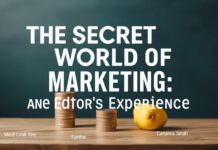 Marketing’in Gizli Dünyası: Bir Editörün Deneyimleri The Secret World of Marketing: An Editor's Experiences
